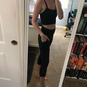 Size 4 Lululemon Crop Leggings